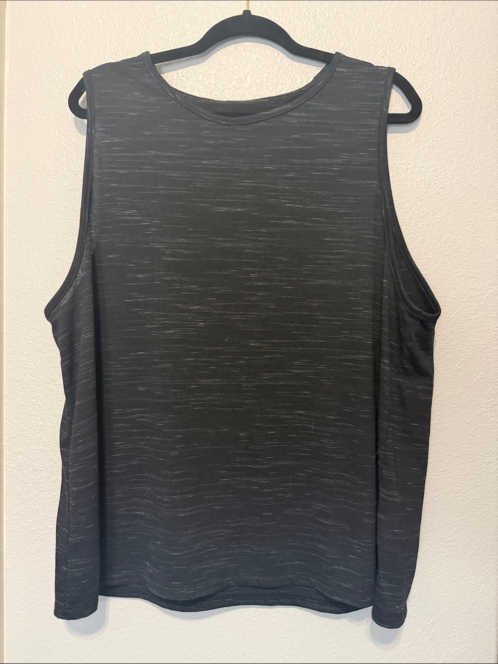 Nike Black Space-Dyed Muscle Tank